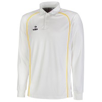 Club Shirt Long Sleeves - Golden Yellow Piping